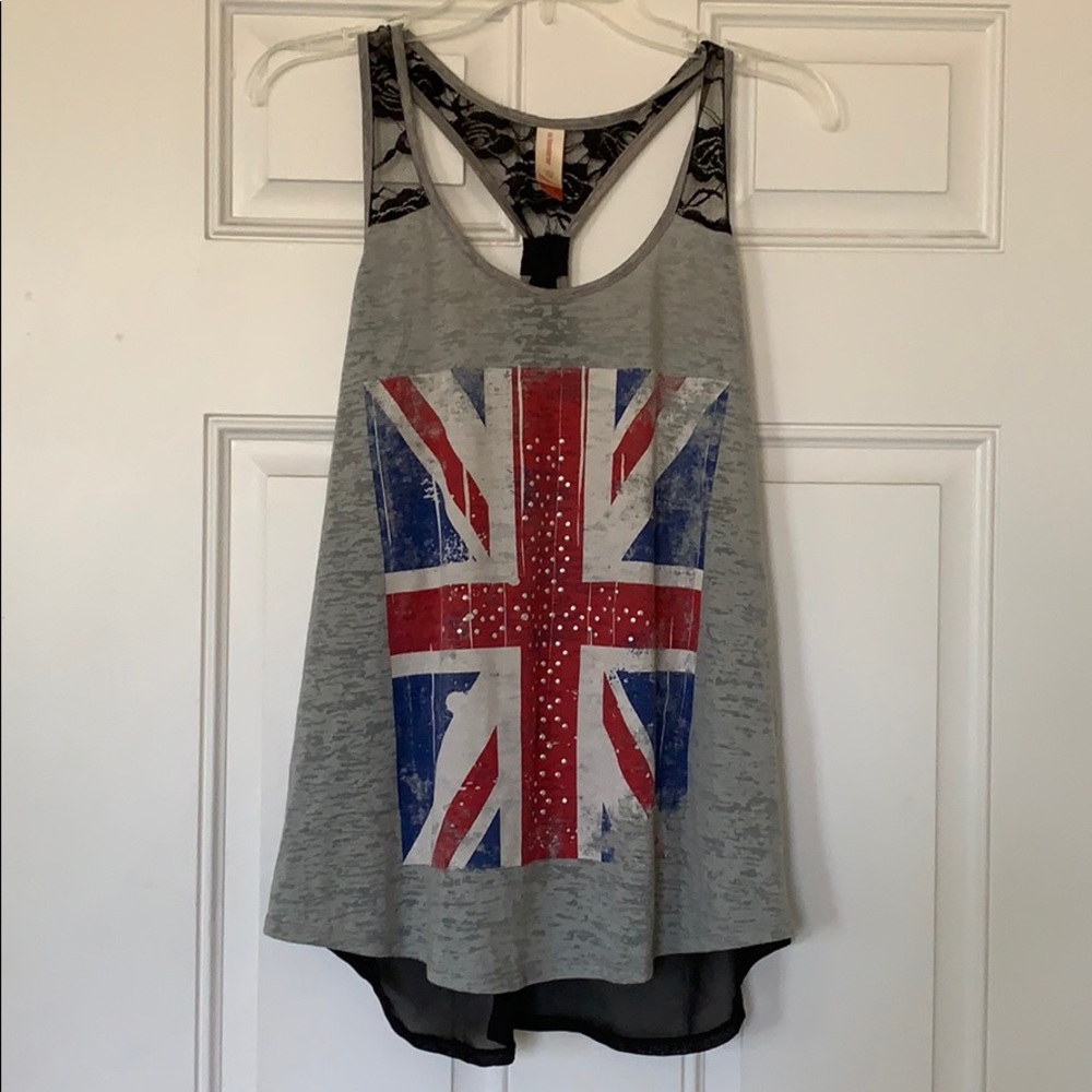 France Themed Workout Tank